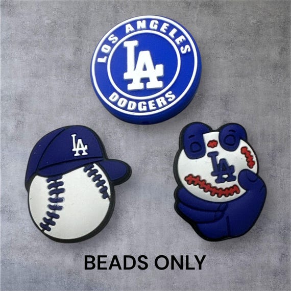 Baseball Focal Beads – Set of 3