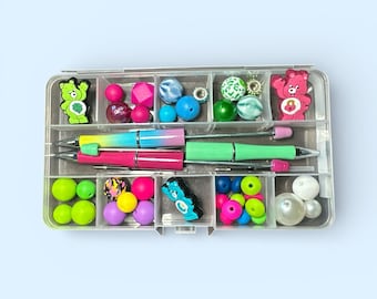 Retro Bear Inspired Pen Kit | Colorful DIY Pen Making Set