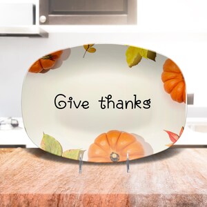 Autumn Platter, farmhouse kitchen, Thanksgiving decor