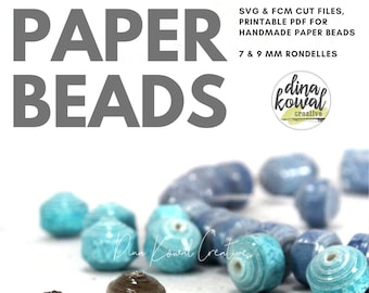 Download Paper Bead Template Etsy
