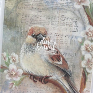 Notecards set of 3 His Eye is on the Sparrow image 1