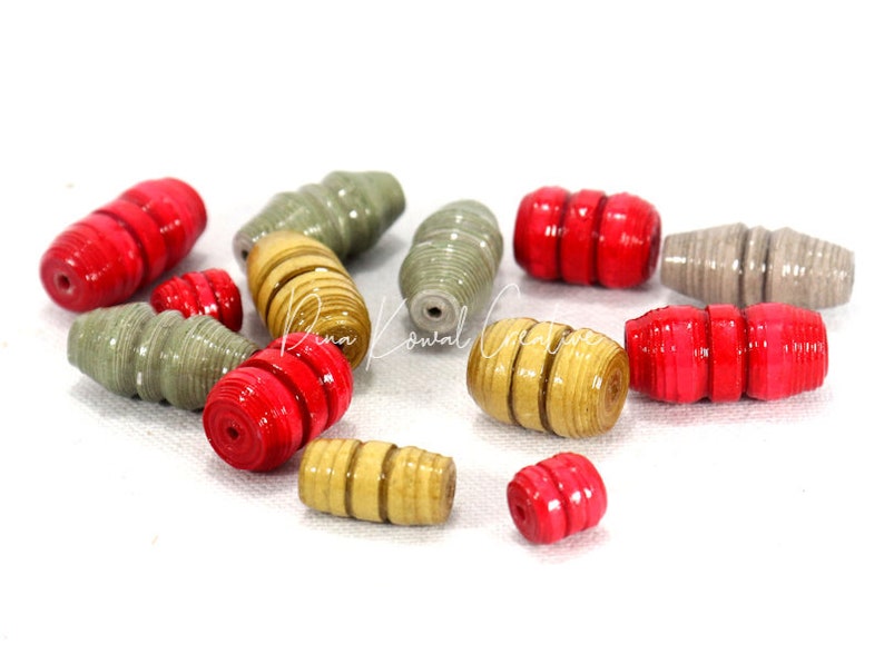 Download Barrel Bead 3 Sizes Svg Fcm Pdf Paper Bead Cut File Template Jewelry Making Beading Kits How To Trustalchemy Com