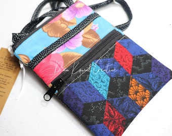 Upcycled Cell Phone Crossbody Purse or Shoulder Bag