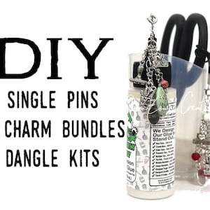 KIT - Convertible Craft Dangle - Craft Pick, Scissor or Glue Fob