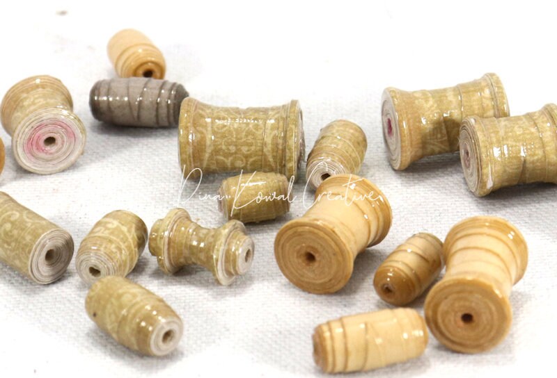 Download Paper Bead Cut File Template - svg fcm pdf - Spool Bead 3 ...