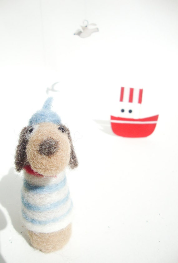 Le Petit Chien Wool Felt Miniature Dog