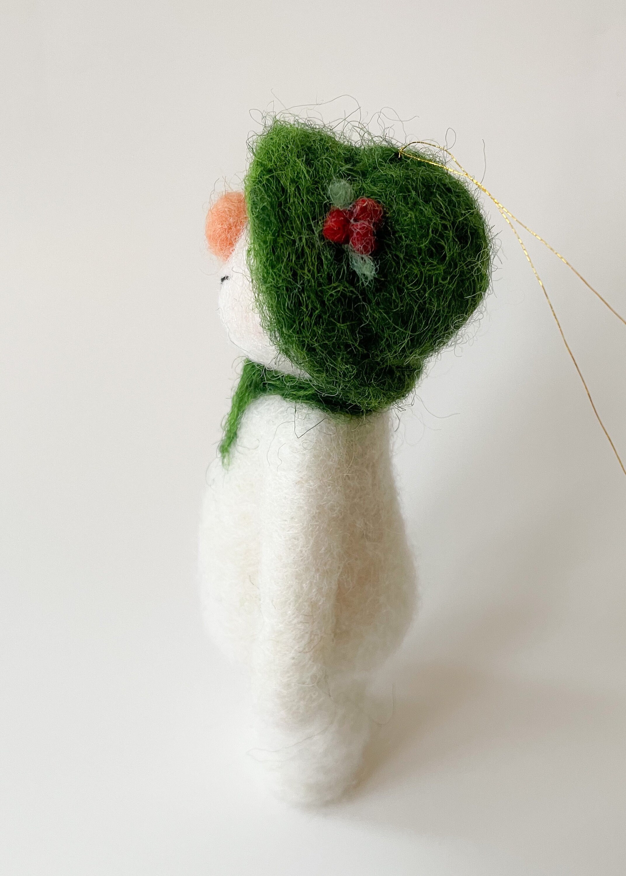 Kit De Broderie Dimensions - Bonhomme De Neige, Avec Aiguille, Thème Noël