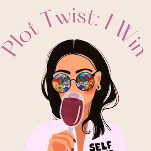 Customisable Journal - 'Plot Twist: I Win'
