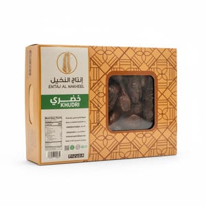Saudi Khudri Dates 2.2 lb box: Nutrient-Rich, High Fiber, Healthy Snack