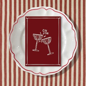 Cin Cin Editable Menu Template