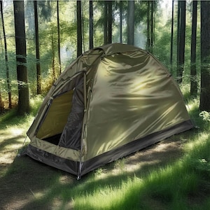 Lightweight 1-Person Tent,Compact Hiking Tent,Solo Camping Shelter, Easy Setup,Easy Carry for Hikers, Tent for Motorcyclists,Backpacker Tent