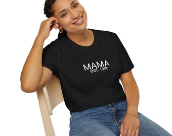 Personalized Best Gift for Mom Shirt, Mother's Day Tee, Great Birthday or Christmas Gift, Softstyle Shirt, Family Apparel