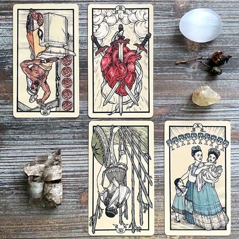 Fyodor Pavlov Tarot cards reduced (Fyodor Pavlov Tarot) 78 cards, tarot by Waite, deck of tarot cards, unusual tarot, beautiful tarot, Tarot