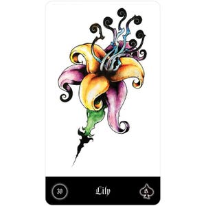 Oracle Cards Malefique Lenormand Malefique Lenormand 36 pcs, tarot cards, cards for fortune telling, fortune telling on the oracle