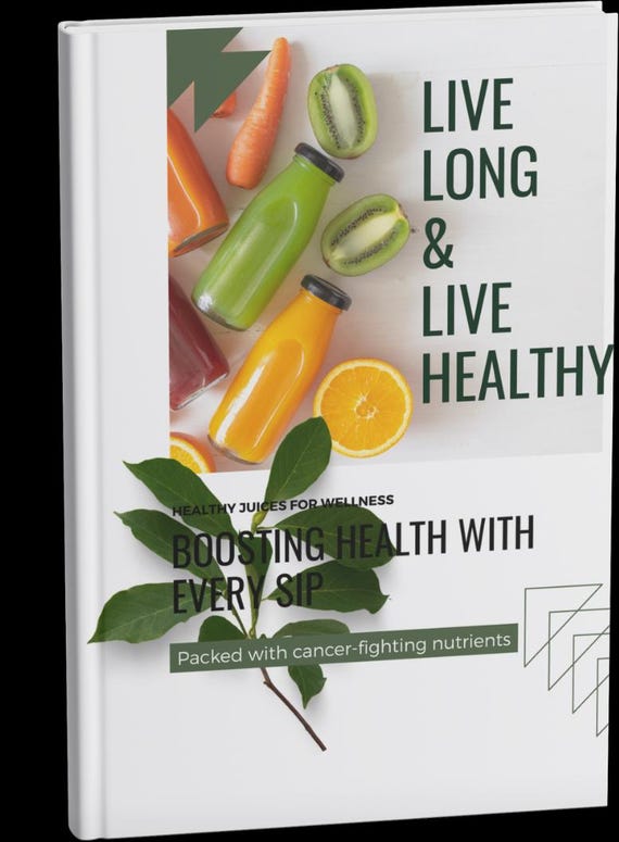 Cancer-Fighting Fruit Juice Recipes E-Book