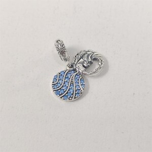 PANDORA Frozen Elsa & Nokk Pendant Charm S925 ALE