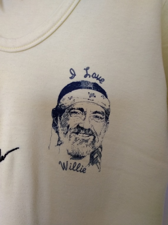 Vintage signed autographed Willie Nelson sleep Sh… - image 2