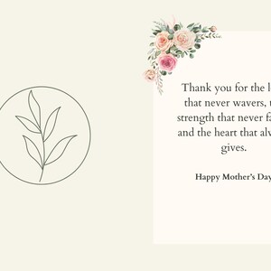 Tarjeta del Día de la Madre, descarga digital