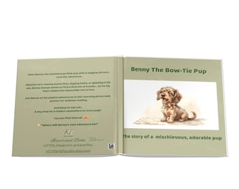 Benny The Bow-Tie Pup Interactive Children's Storybook (Digital Download)