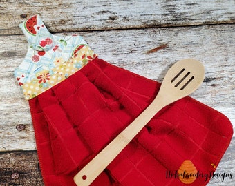 ITH Towel Topper - in the hoop machine embroidery Hexagon quilting towel holder
