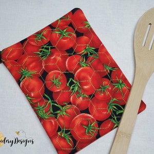 MEDIUM in the hoop RECTANGLE Potholder- ITH machine embroidery hexagon quilting potholder-hot pad with no sewing! 6X10 Hoop or bigger