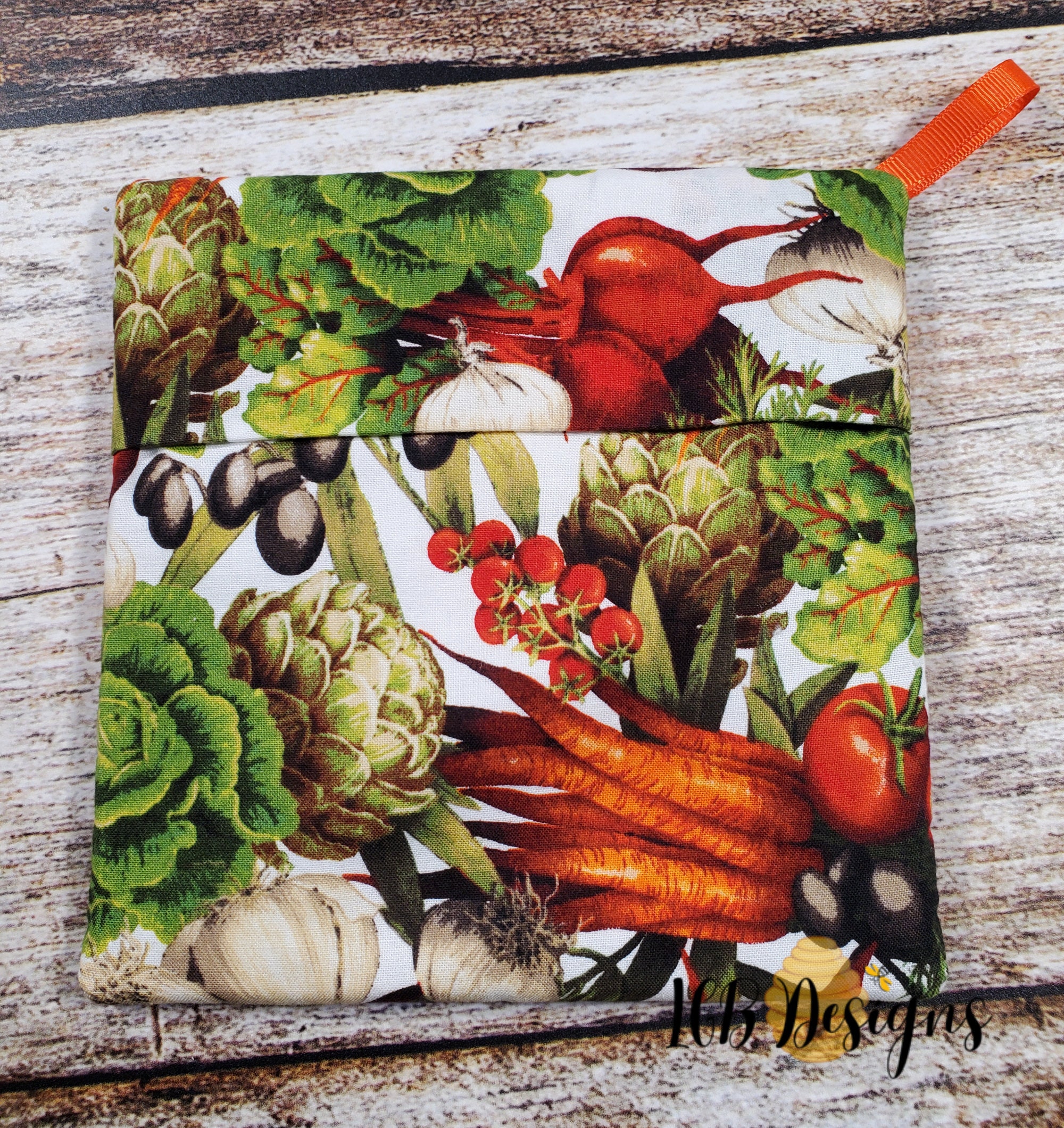 ITH Potholder With Bordersin the Hoop Machine Embroidery Crosshatch