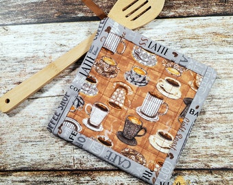 ITH Potholder with borders-in the hoop machine embroidery Grid quilting potholder no sewing!