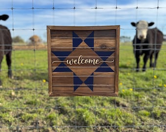 Barn Quilt - The Pioneer Prairie Square