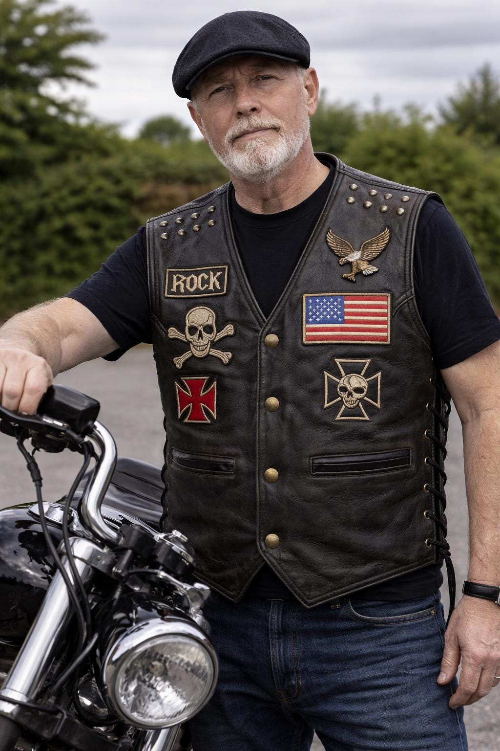 Mc leather vest - Etsy 日本