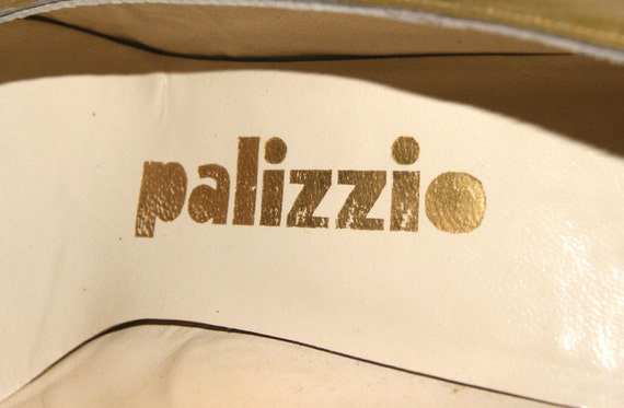 Vintage Women's Palizzio Olive Green Patent Leath… - image 5