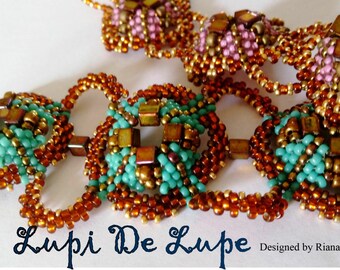 Lupi De Lupe Peyote Stitch Bracelet Pattern (PDF)
