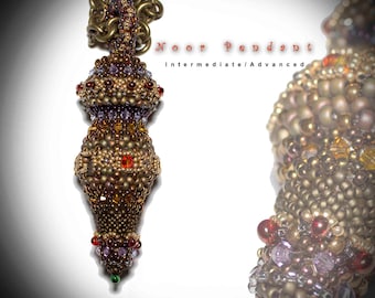 Bead Pattern - Noor Pendant