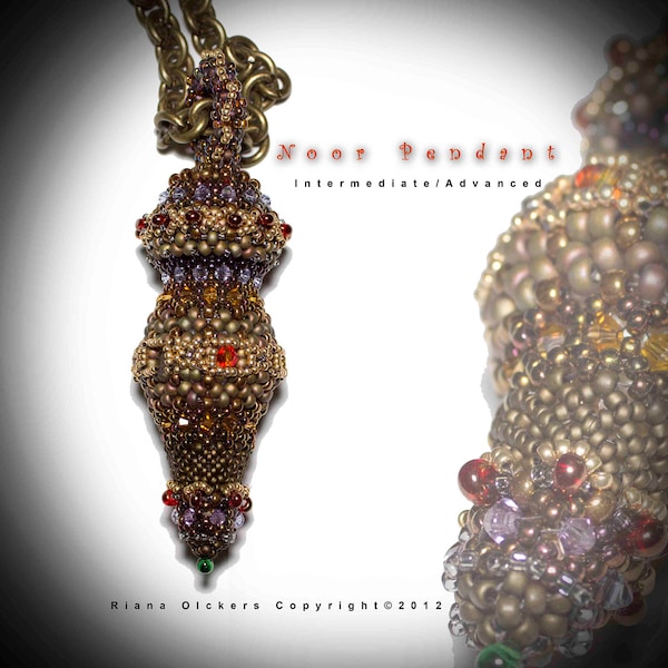 Bead Pattern - Noor Pendant