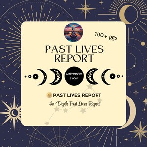 Lectura astrológica de vidas pasadas, informe de vidas pasadas relacionado con la carta natal, reencarnación, informe de la carta natal, lectura del nacimiento, karma, astrología