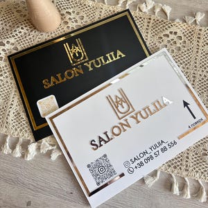 Personalized decorative business sign, marketing sign, qr acrylic sign, modern wall sign, business wall decor, professional signage