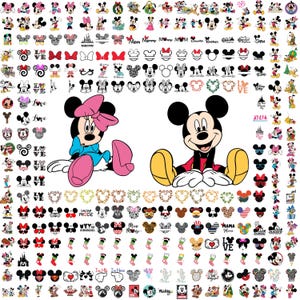 Mega Cartoon Svg Bundle, Cartoon Mega Png, Cartoon Characters Mega Bundle Svg, Holiday Svg, Mouse Mega Bundle, Silhouette, Cricut, Cut Files
