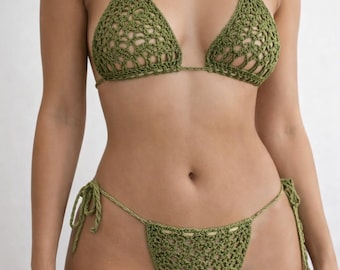 Crochet Bikini Pattern PDF – Thong Bikini Set Crochet Pattern