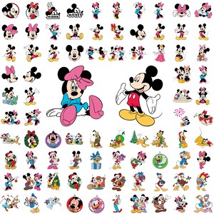 Mega Bundle Svg dessin animé, dessin animé méga png, personnages de dessins animés Svg méga ensemble de personnages de dessins animés, Svg vacances, Méga Bundle souris, Silhouette, Cricut, fichiers de découpe