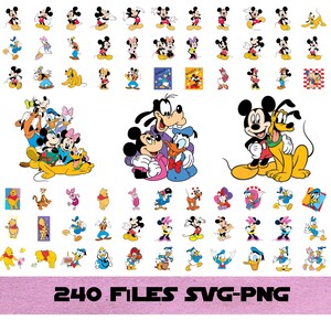 Mega Cartoon Svg Bundle, Cartoon Mega Png, Cartoon Characters Mega Bundle Svg, Holiday Svg, Mouse Mega Bundle, Silhouette, Cricut, Cut Files