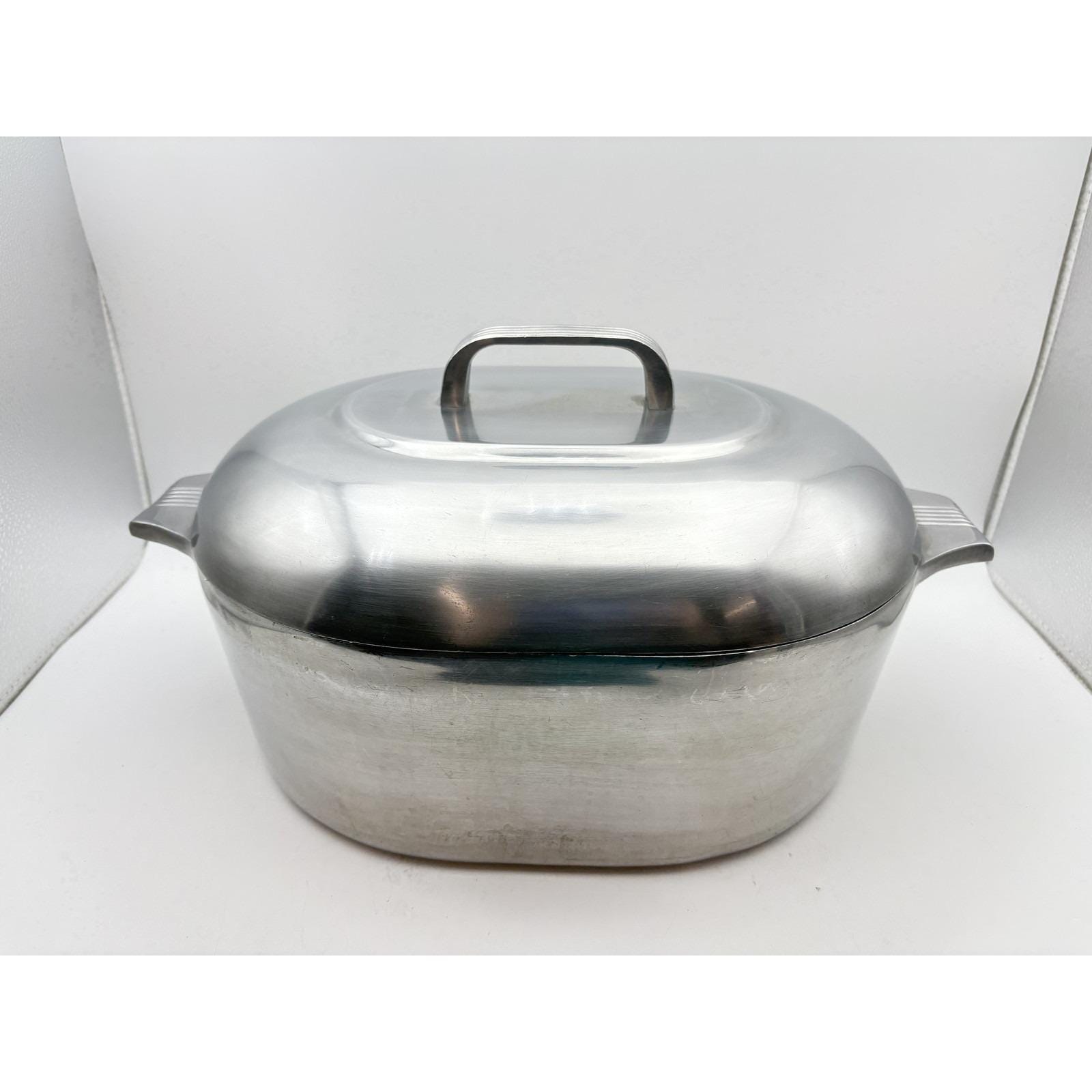 Vintage Wagner Ware Magnalite 4265P Roaster Pot Lid Trivet 8 Quart