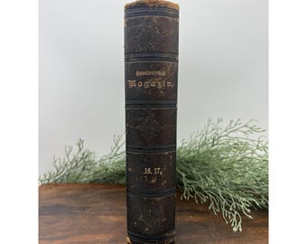 Vintage 1892 German Lutheran Book: Concordia Publishing, Rare Antique