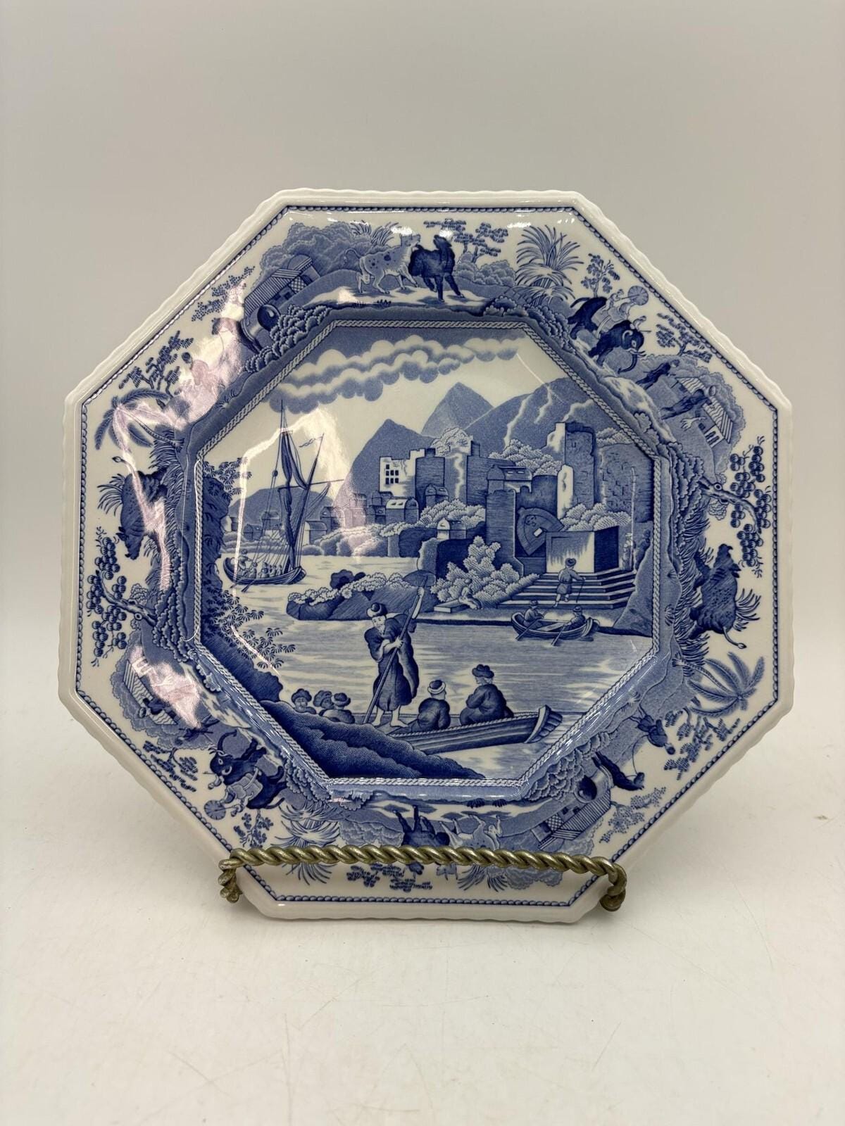 Spode Blue Room Collection Plates - Etsy