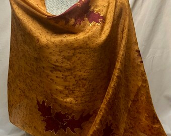 Golden Crown shawl