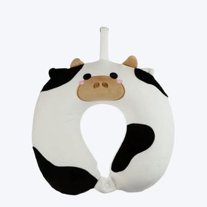 Travel pillow cow design soft memory foam