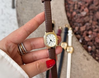 Vintage Bulova Accutron N9 1979 Gold Watch for Women Cocktail