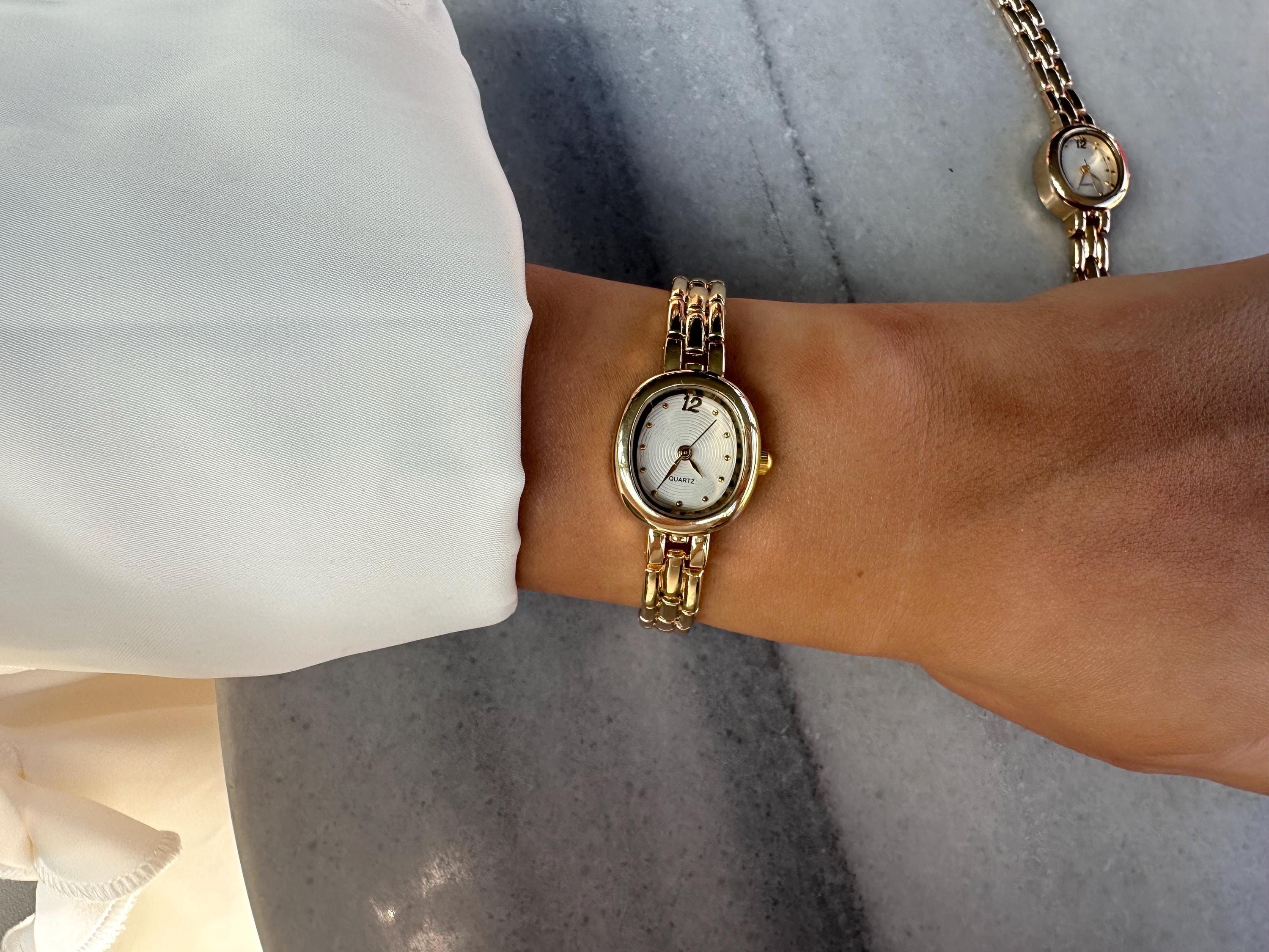 Ladies Dress Watch Gold - Etsy