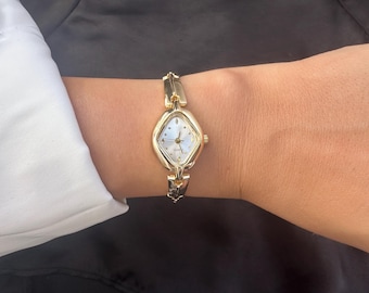 Gold Minimalist Women's Watch , Easter Gift