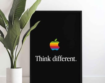 【Apple】 Think different アインシュタイン&ジムヘンソン Apple】 Think different アインシュタイン&ジムヘンソン
