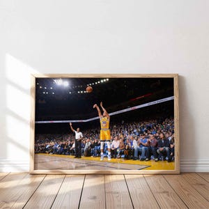 Póster de Steph Curry de los Golden State, impresión o lienzo para pared, ideal para aficionados al baloncesto, regalo de decoración moderna para el hogar.