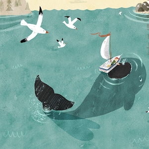 friends greeting card friendship greeting card whale greeting card sailboat greeting card whale card sailboat stationery friends notecard